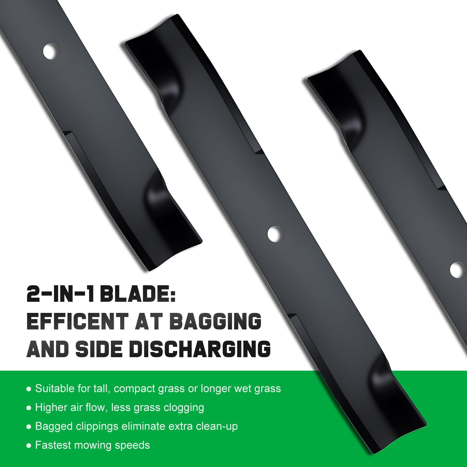 Grasscool 601124 blades, zero-turn assembly, proper alignment and balance