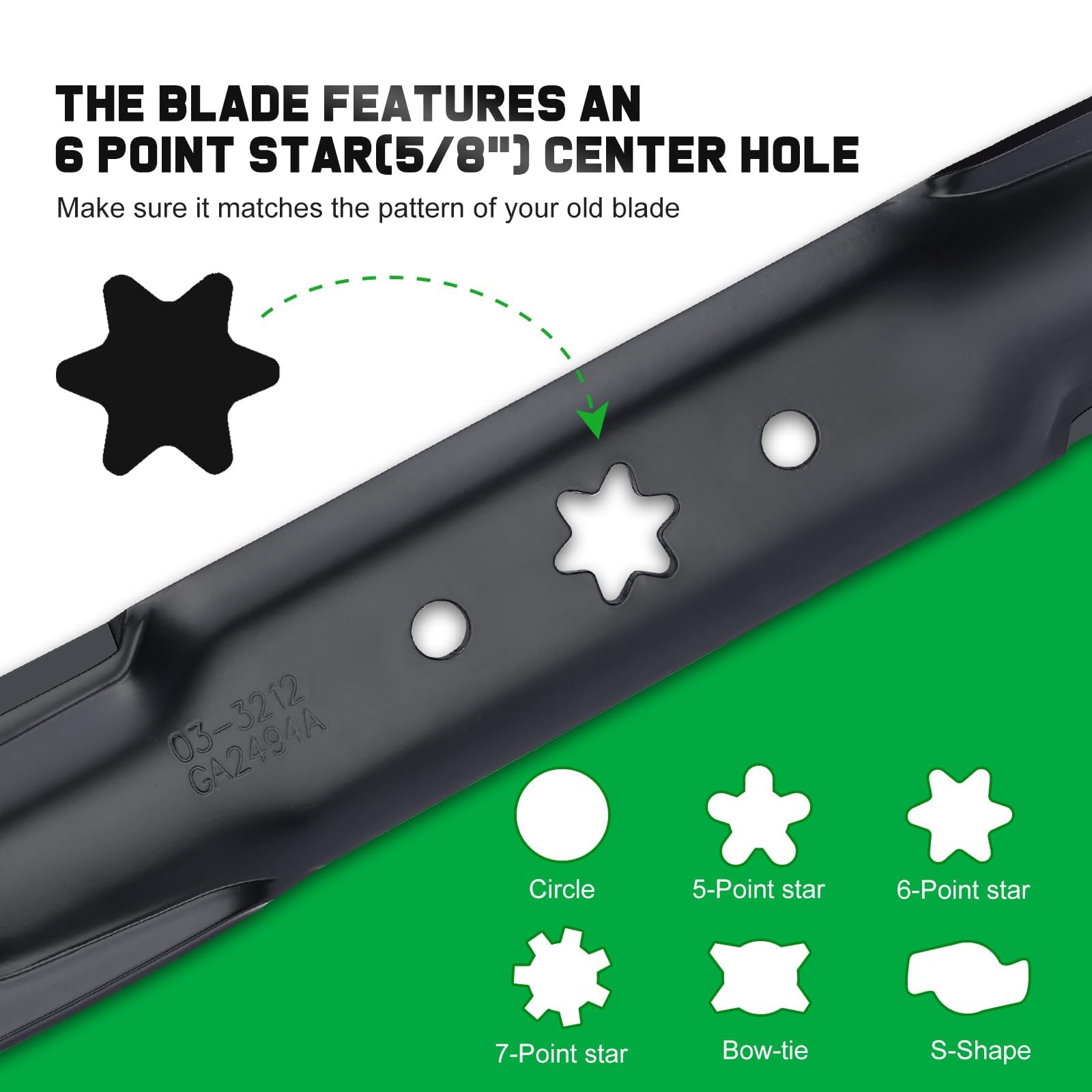 Grasscool 942-04308 blades installation steps visual guide