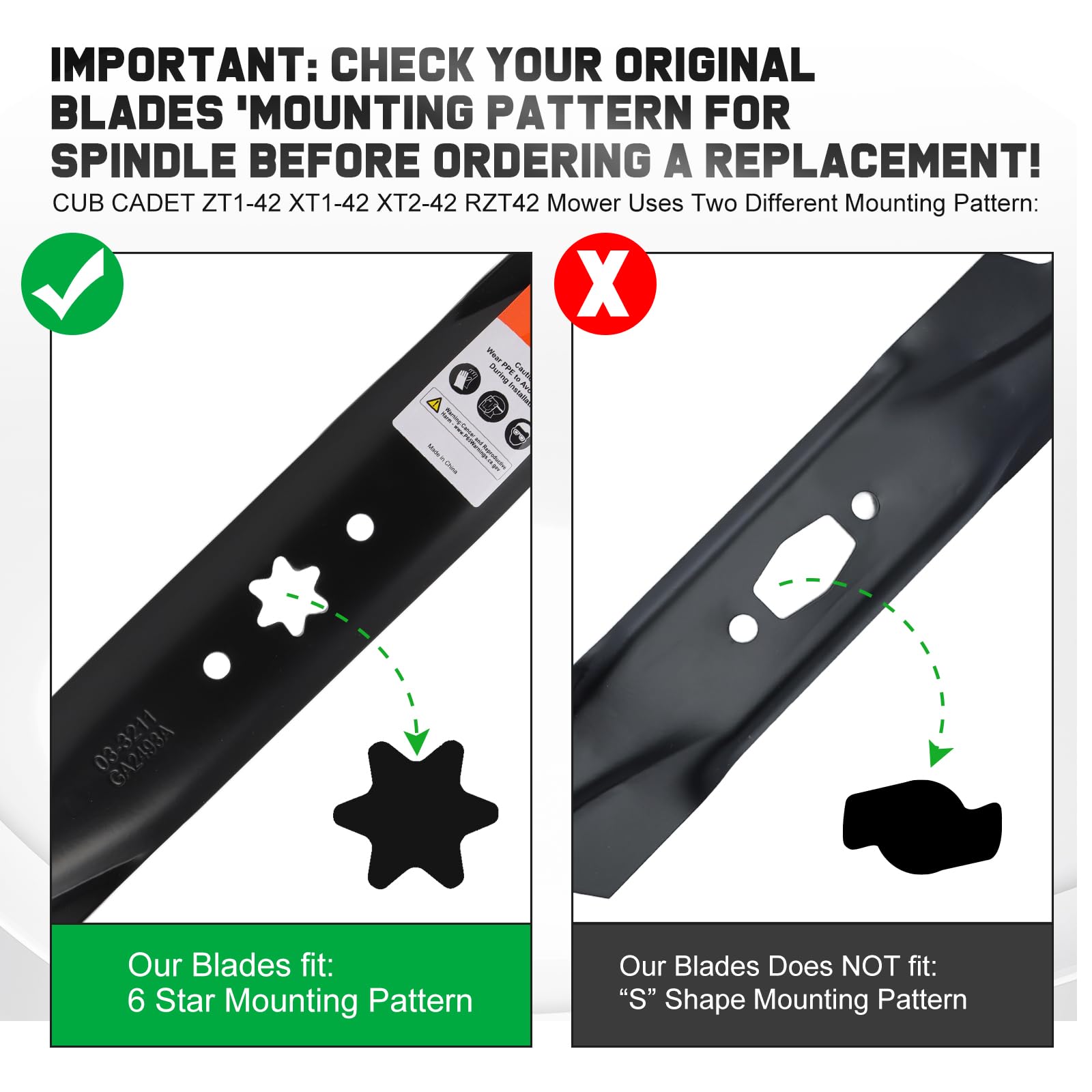 Grasscool 942-04308X deck compatibility showing reliable 42 inch mower fit.