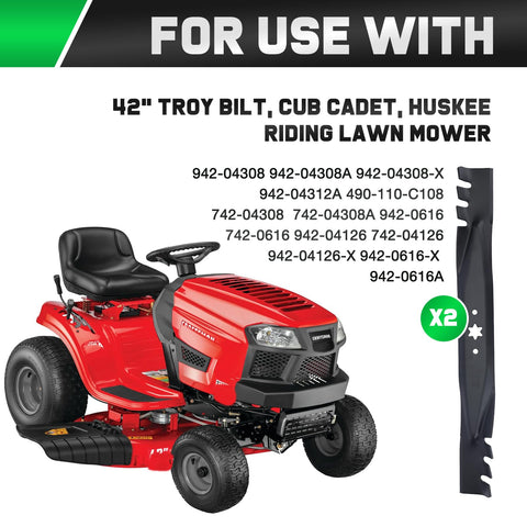 Grasscool 942-04308X toothed 3 in 1 blade facilitates mulching and bagging with improved airflow.