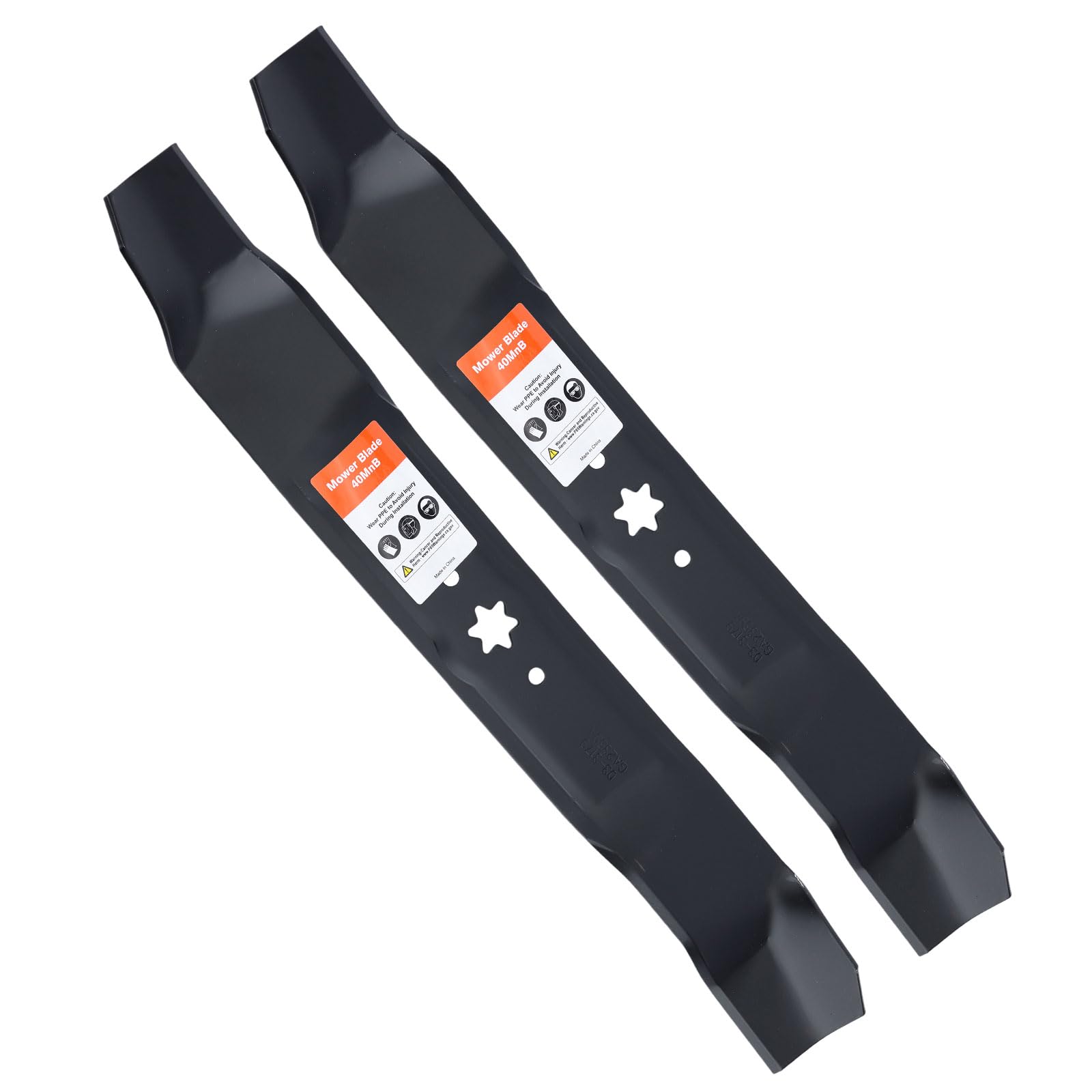 Grasscool 942-0616A mulching blade with 6-star mounting for efficient clipping recycling.