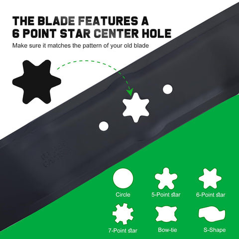 Grasscool 942-0610A rust-resistant coating protects blades.