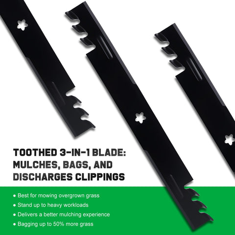 Grasscool 532405380 blade fit ensures reliable cutting on compatible decks.