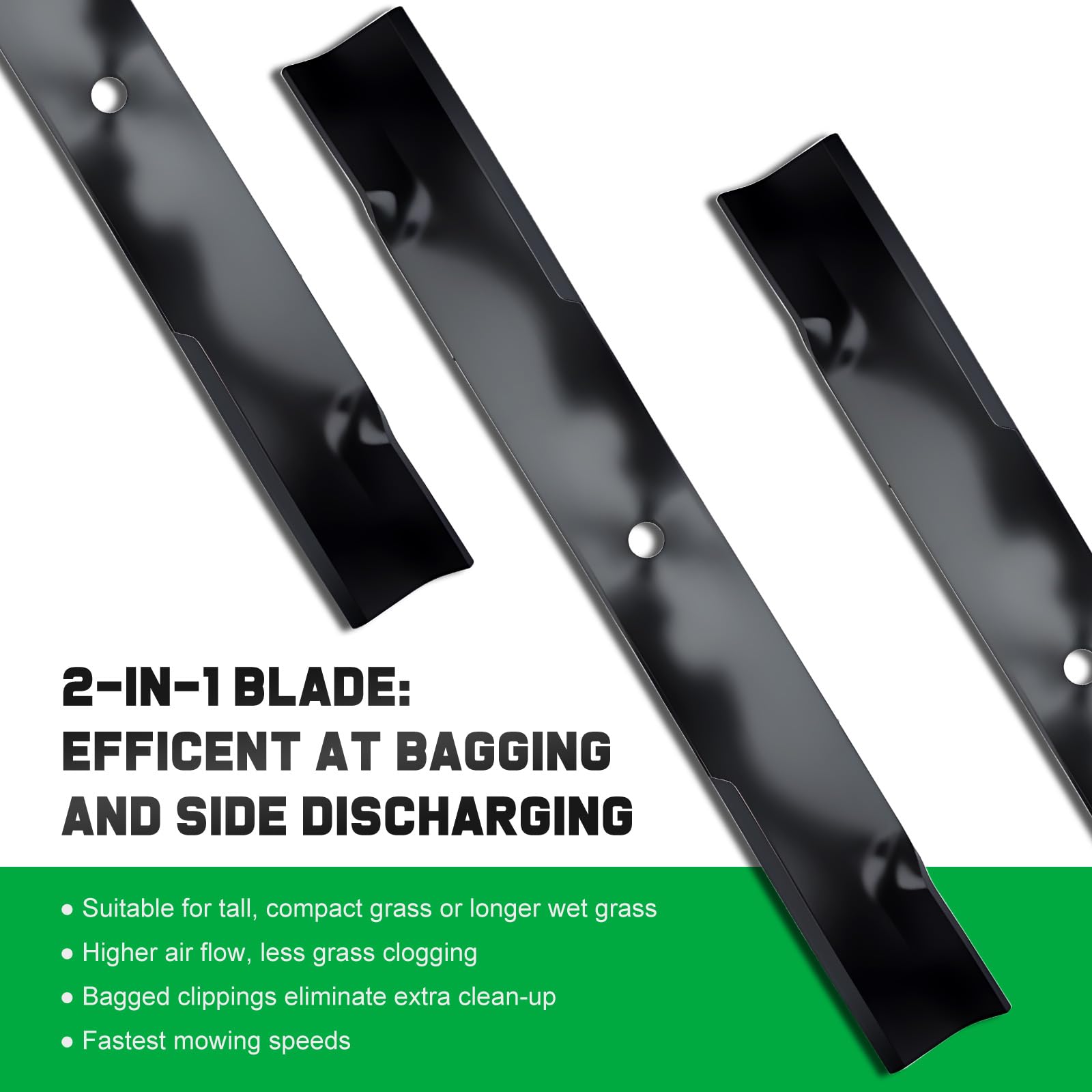 Grasscool blade dimensions 20-1-2 x 2-1-2 inches for precise fit.