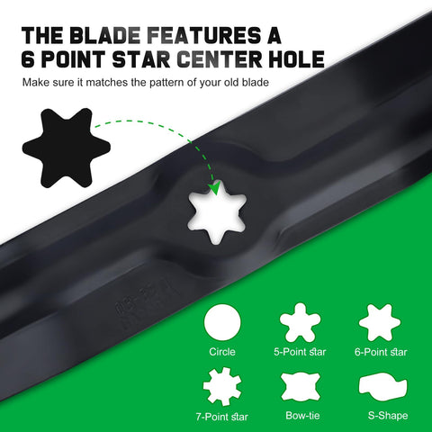 Grasscool blade packaging image reveals rust-protective paint during handling