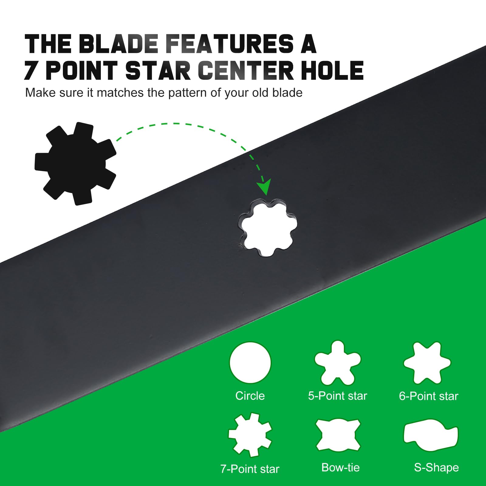 5 mm blade thickness adds durability and lasting edge