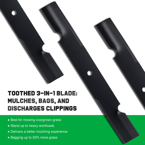 Grasscool center hole 5/8-inch shows precise mounting compatibility.