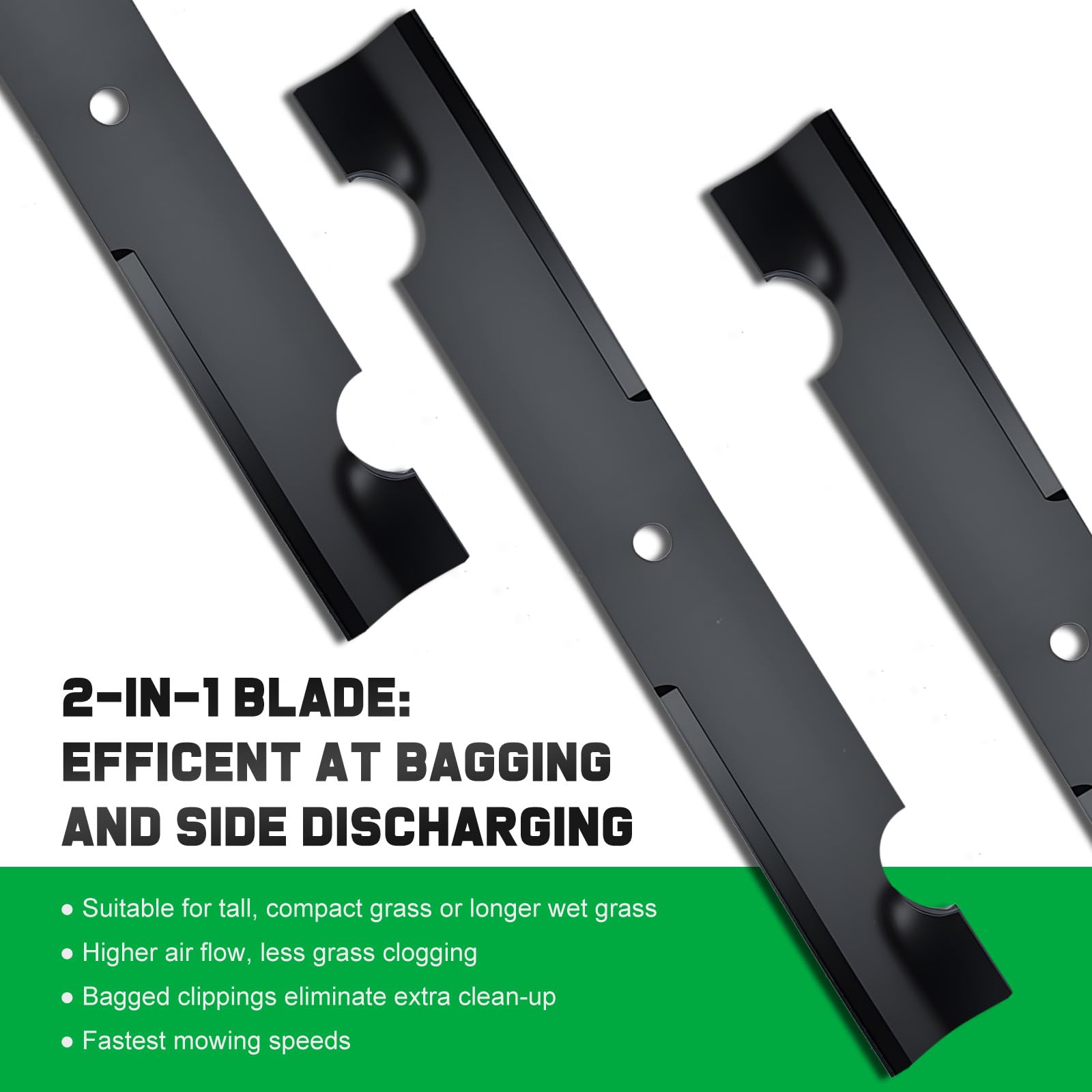 Grasscool circle hole 5-8 inch blades close-up for secure mounting.