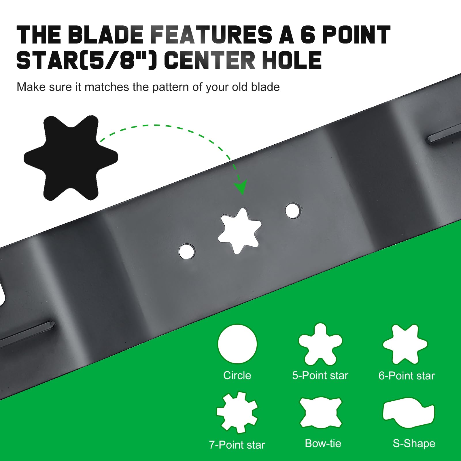 Grasscool reminder to verify replacement numbers and model alignment before purchase.