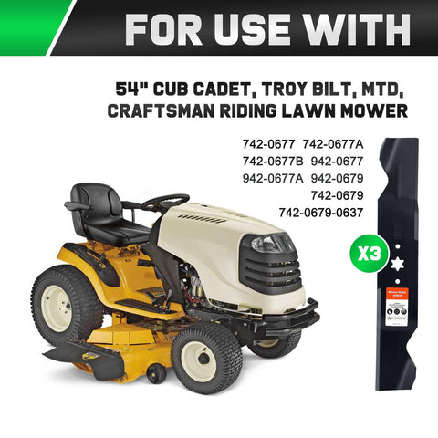 Grasscool Cub Cadet GT1554 compatible blade ensures precise mowing and even clippings
