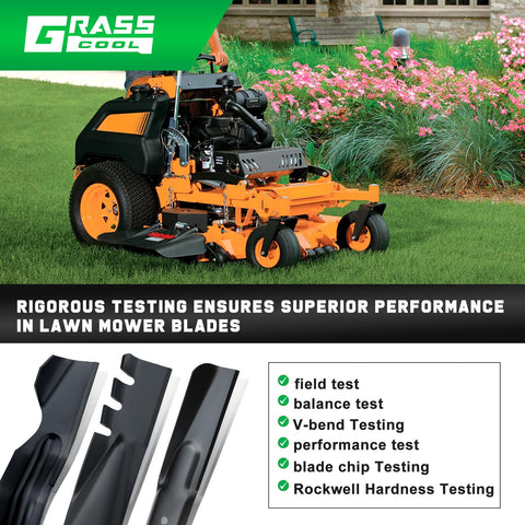 Grasscool cutting in action through tall grass for reference.