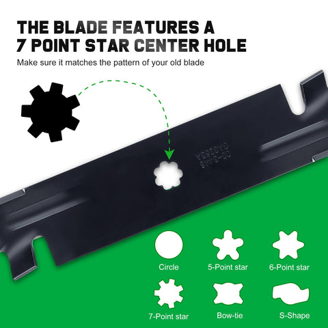 Grasscool D140 blades compatibility chart for JD and LA series
