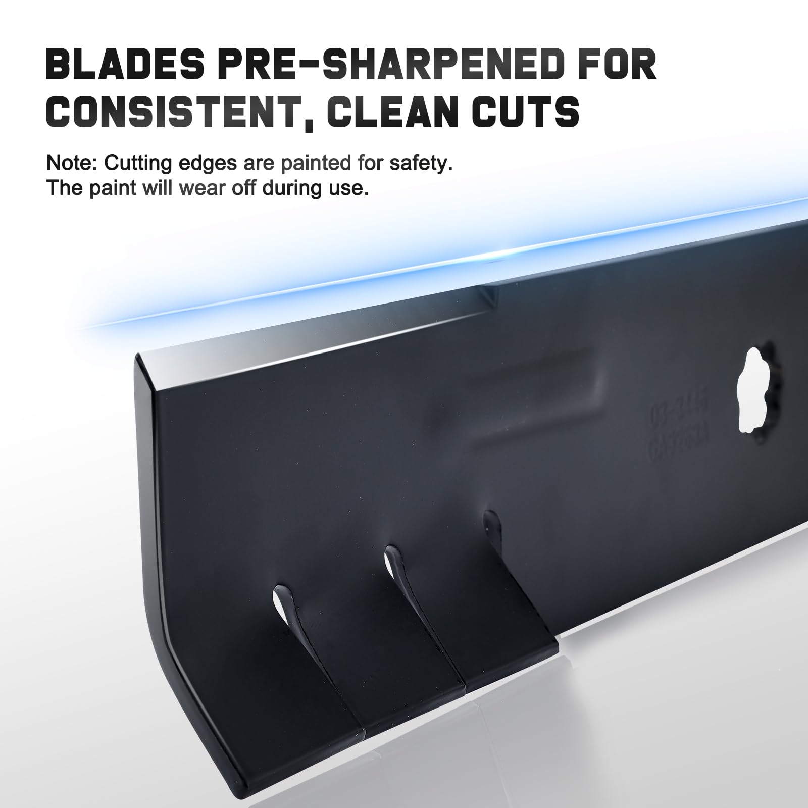 Grasscool D140 blades eco-friendly protective coating helps rust prevention