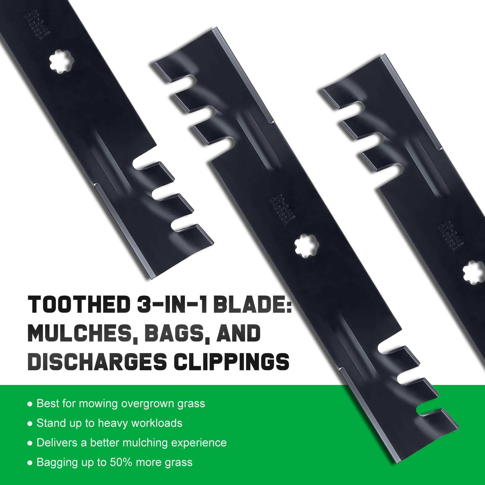 Grasscool D140 blades packaging ready for easy replacement