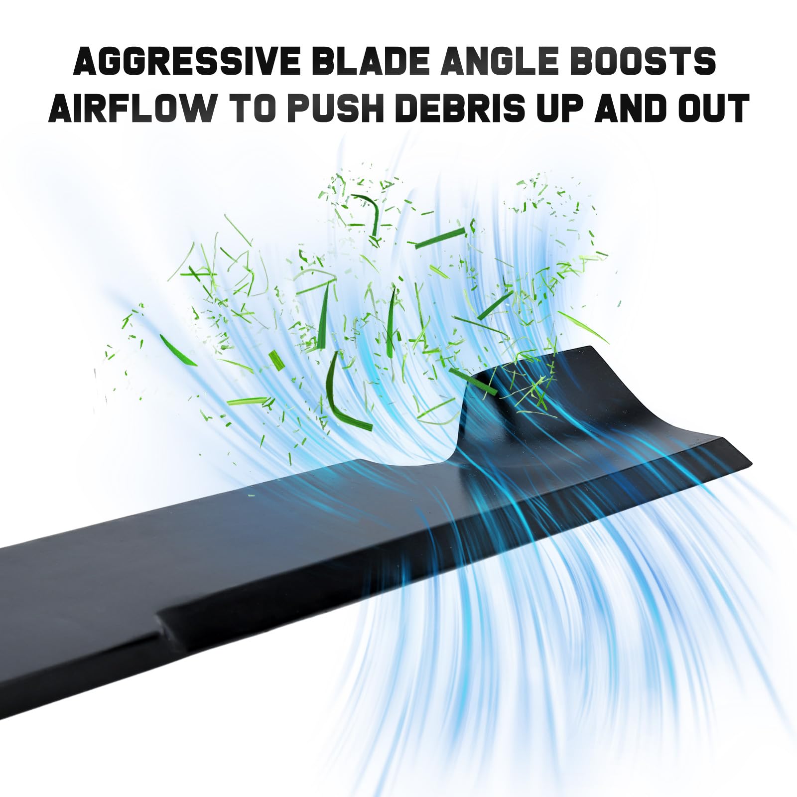 Grasscool rugged blade undergoes hardness and balance testing for reliability