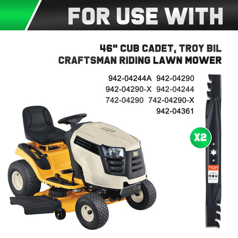 Grasscool high lift blade improves bagging capacity during mowing