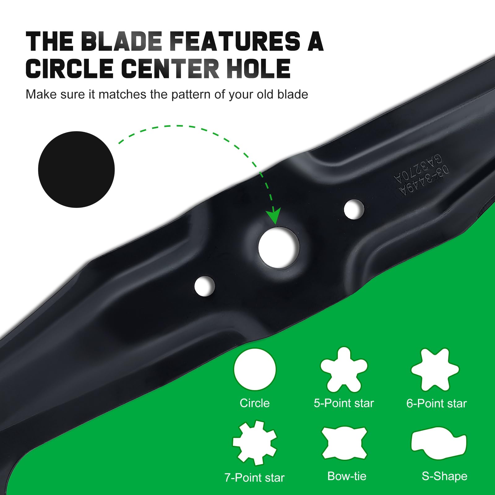 Grasscool HRR2169VKA installation in progress shows easy blade swap.