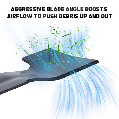 21-inch EGO deck with Grasscool blade compatibility focus.