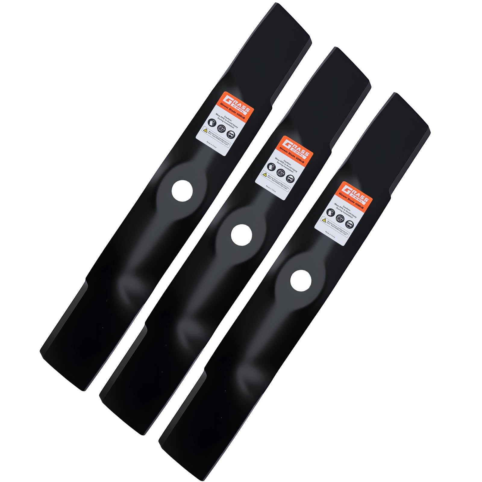 Grasscool M145476 blade with circle mounting pattern for easy compatibility and smooth cuts.
