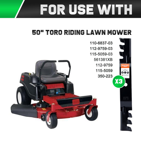 Grasscool SS5000 blade-edge close-up showing sharp edge for precise mowing.