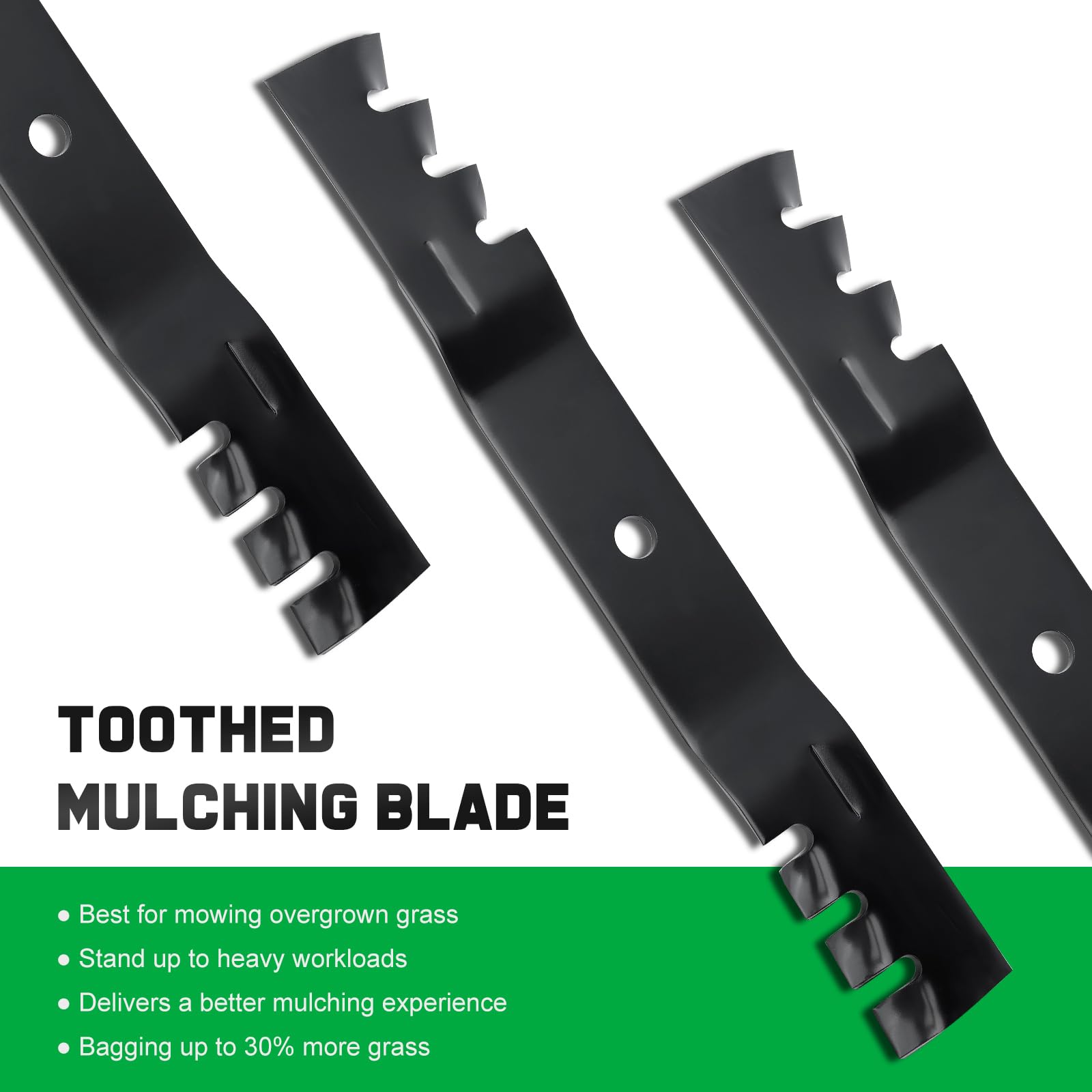 Grasscool SS5000 blade-pair installation view for easy replacement.