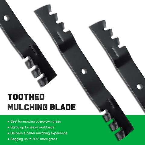 Grasscool SS5000 blade-pair installation view for easy replacement.