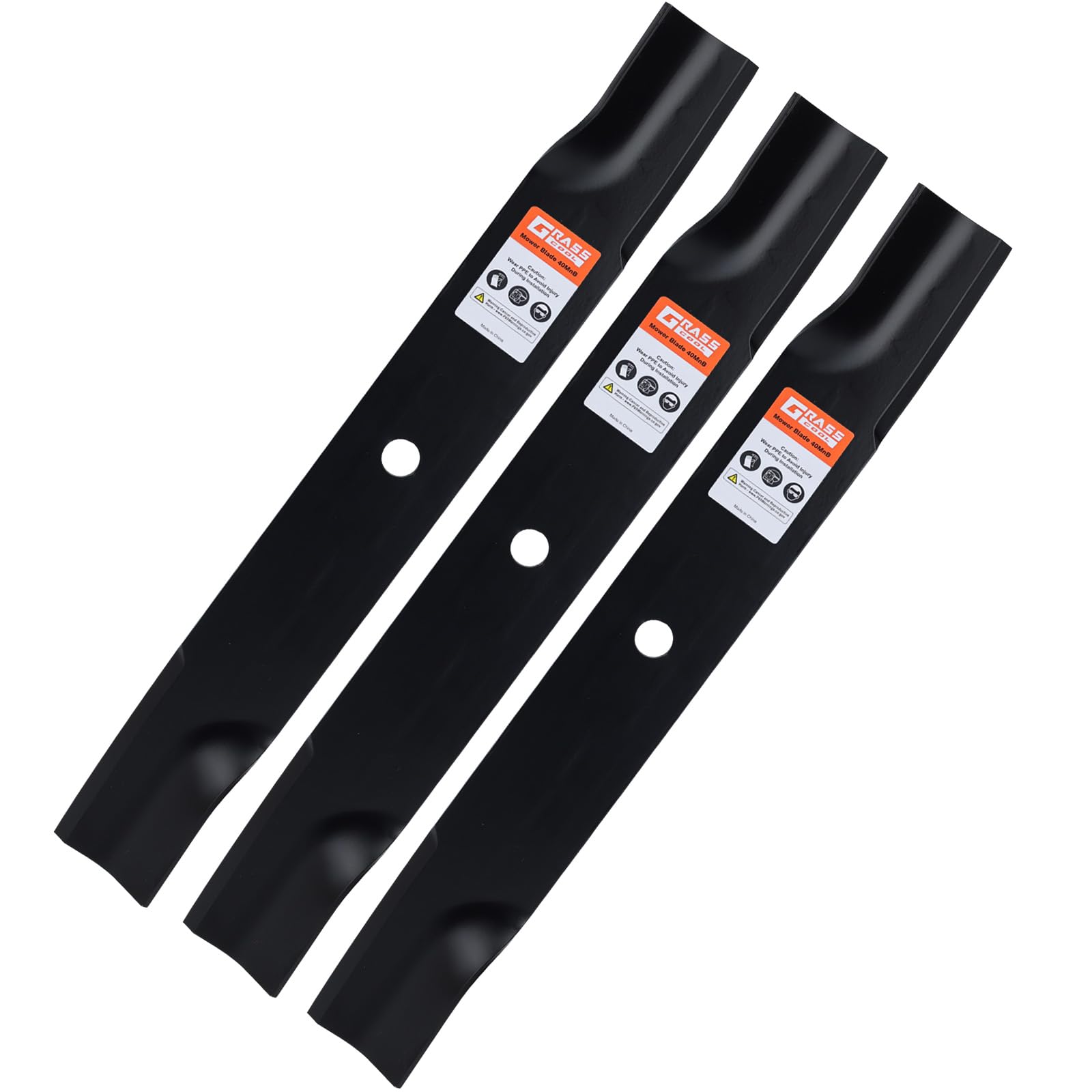 Grasscool SS5000 Timecutter blade pack for Toro compatibility.