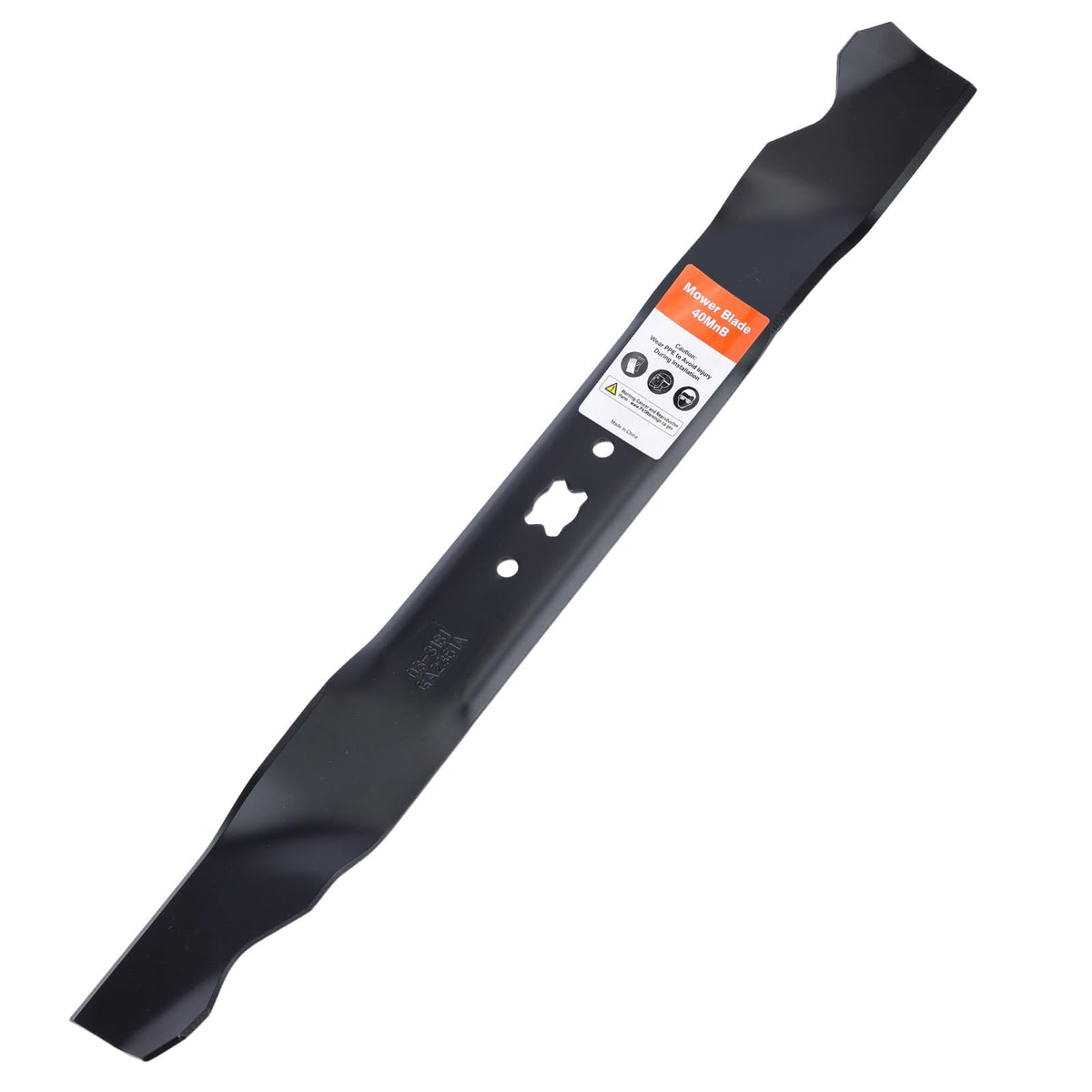 Grasscool TB110 mulching blade for 21-inch deck delivers even mulching.
