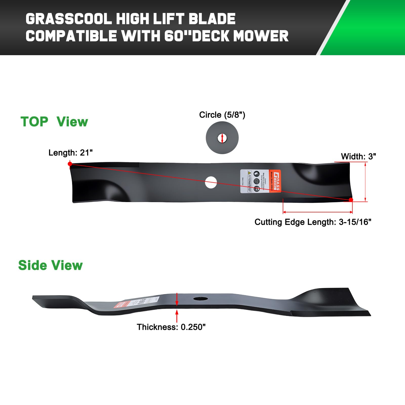 Grasscool TCU15881 field tested for balance and durability