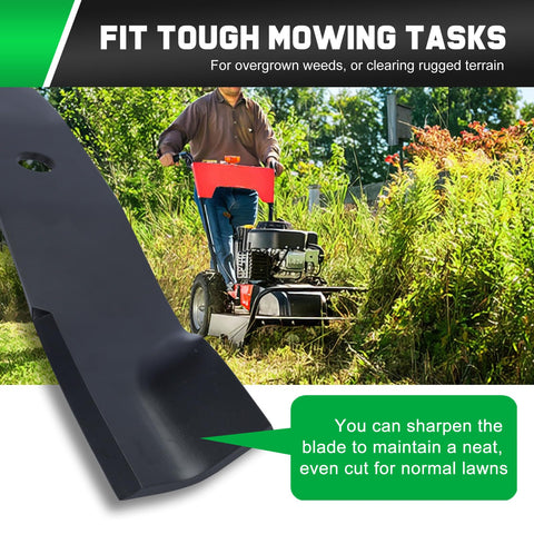 Grasscool TCU15881 high lift blade creates strong airflow for efficient discharge