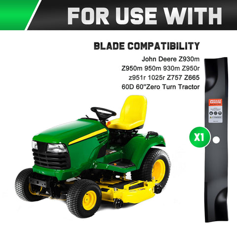 Grasscool TCU15881 three pack blades for quick mower replacement