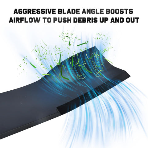 Grasscool TCU15881 two in one bagging and side discharge blade