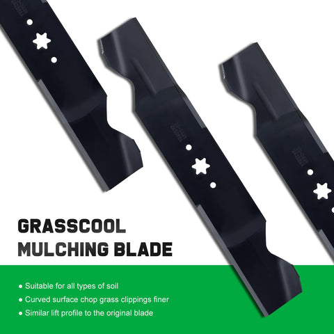 Grasscool Troy-Bilt GT54 blade supports efficient mowing on large lawns
