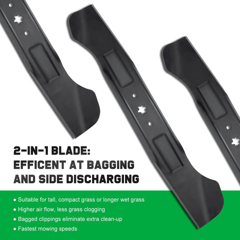 Grasscool Troy-Bilt Horse series compatible blade for 46-inch decks.