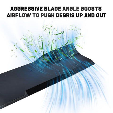 Grasscool blade undergoes balance and field tests for reliability.