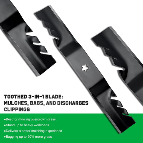 Grasscool Z254 blades 18-1/2 inches length