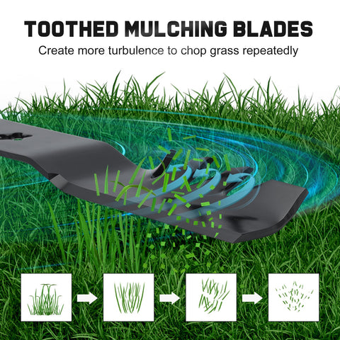 Grasscool Z254 blades 3 inches width for strong cuts