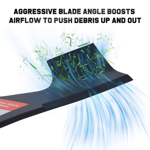 Grasscool replacement blades visual showcases 9-piece set for quick swaps