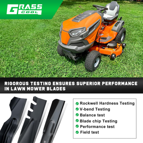 Grasscool Z254F visual emphasizes durable steel construction for long wear