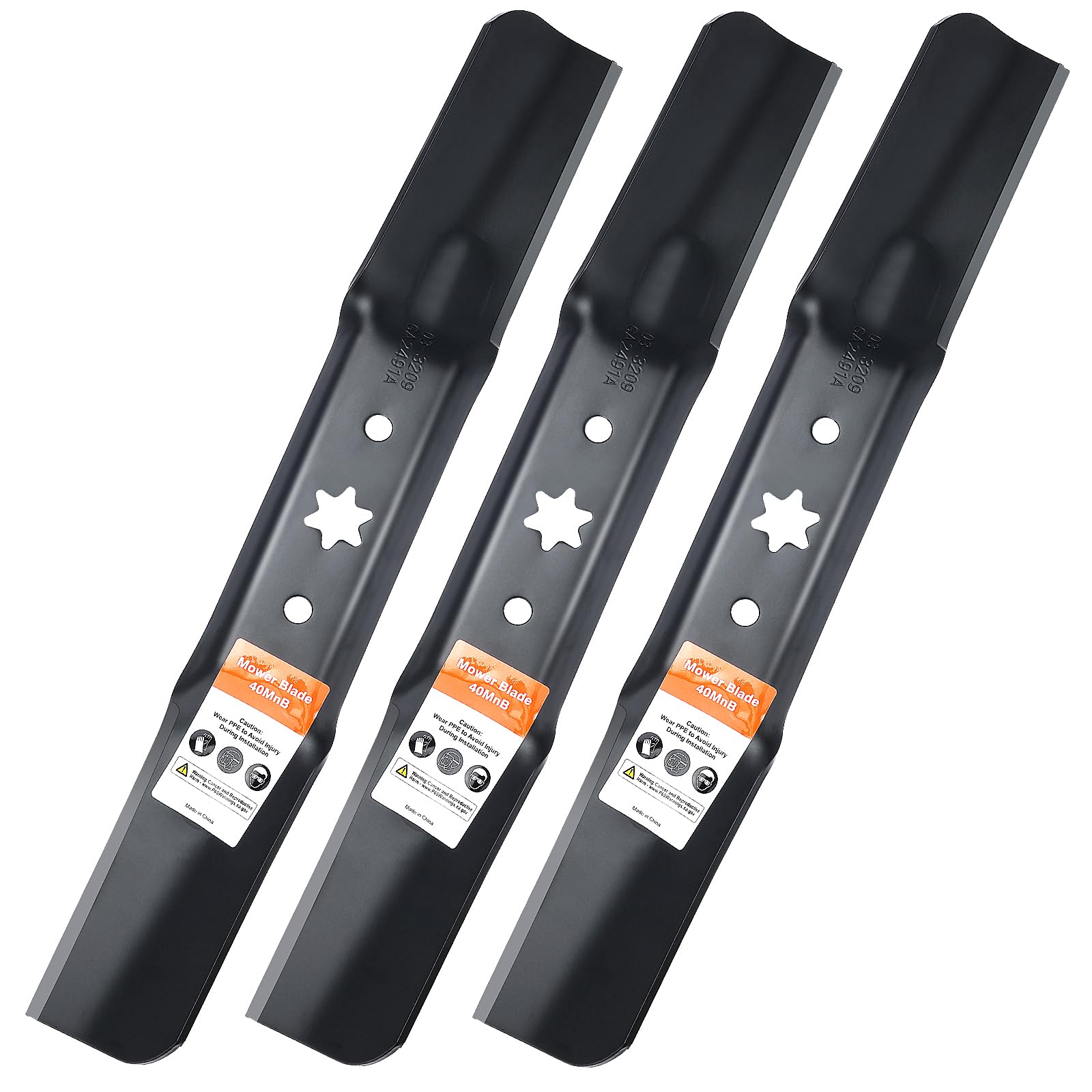 Grasscool ZT1 50 blade with 6-star hole for Cub Cadet compatibility and clean cuts.