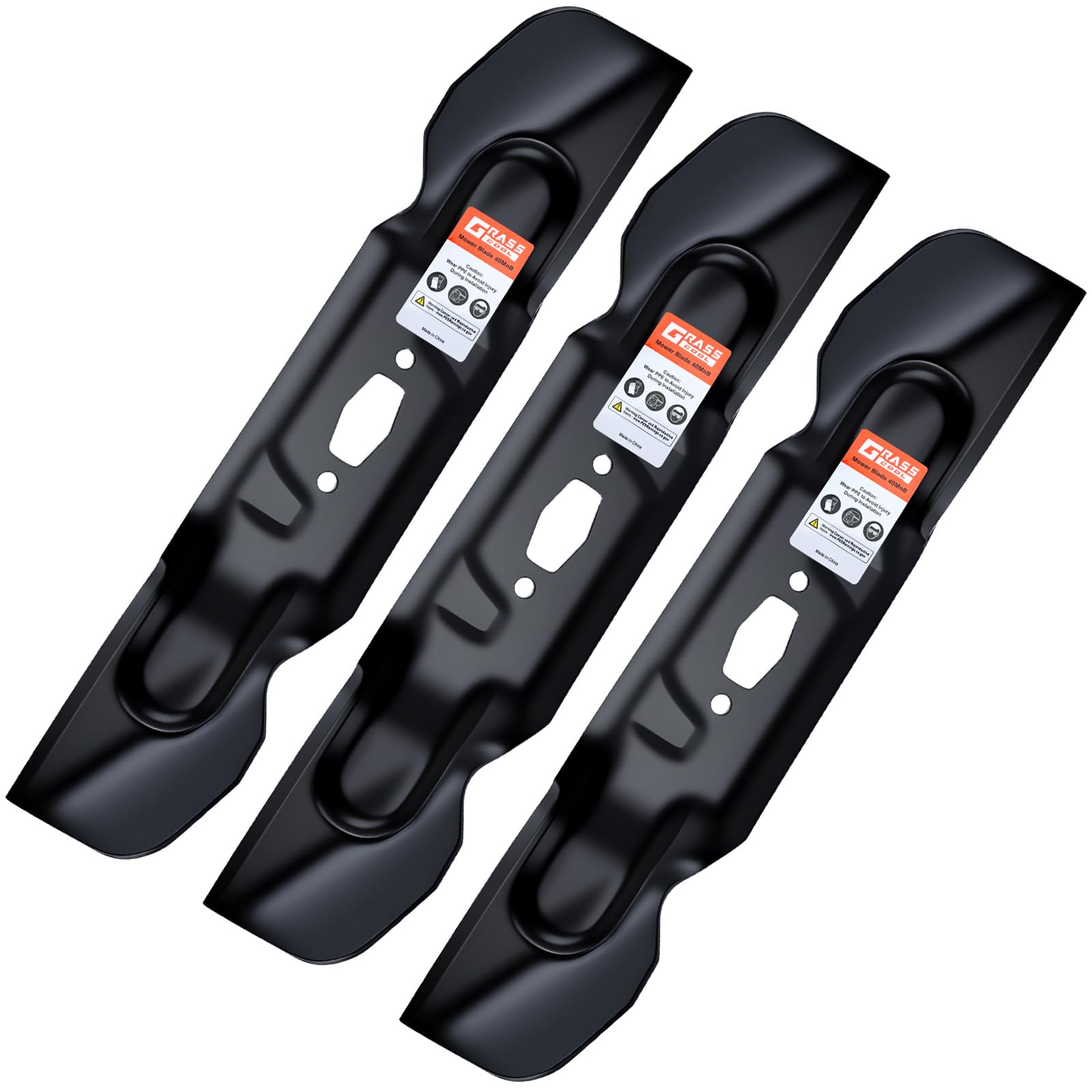 Grasscool ZT1-54 three-blade pack for 54-inch Cub Cadet decks, ready for efficient mowing