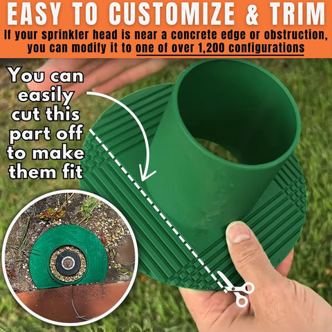 GRASSHOLE guard with tool-free installation saves time during maintenance