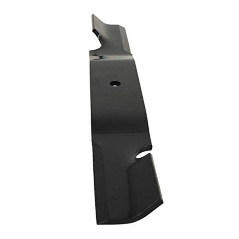 Duramax 52-inch mower deck illustration with Grasshopper replacement blade compatibility.