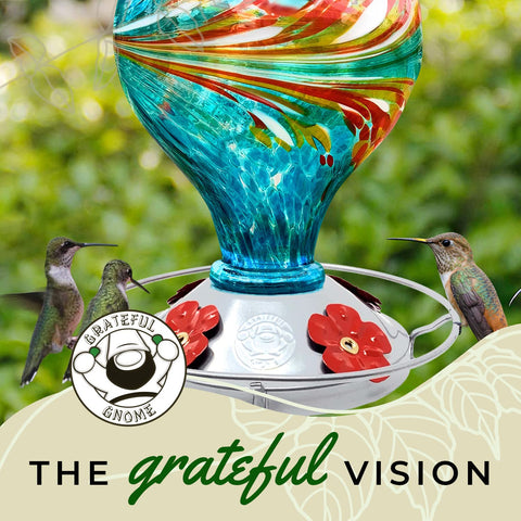 Grateful Gnome large-capacity 36oz nectar tray reduces refills