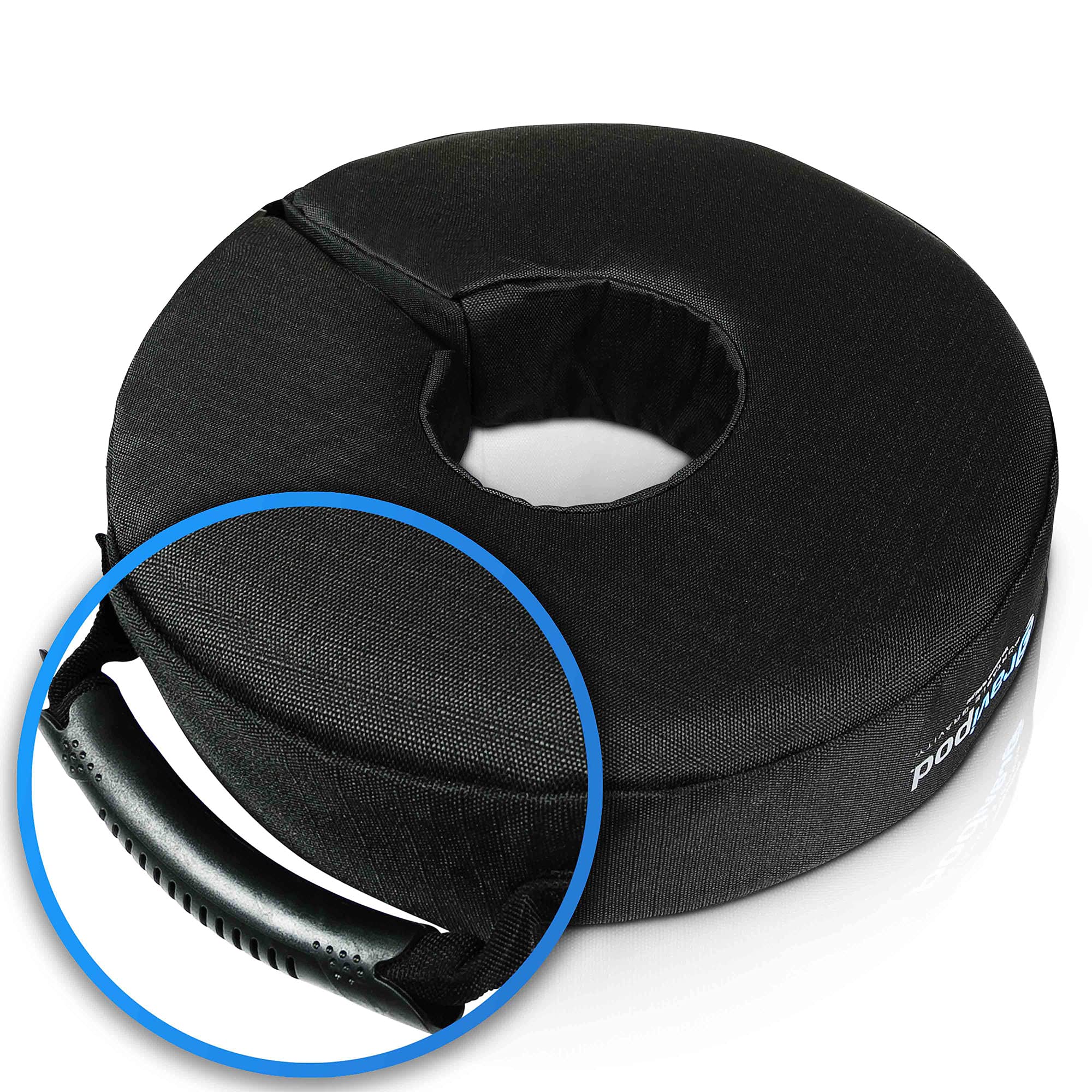 Gravipod 14-inch weight bag bean fill option for lighter stability