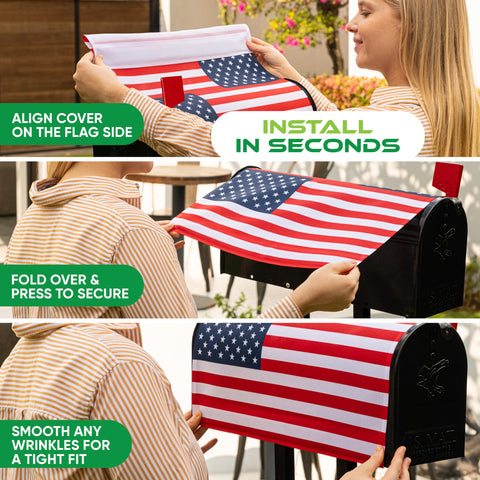 GrdnCare UV-resistant, weatherproof mailbox cover withstands seasonal conditions.