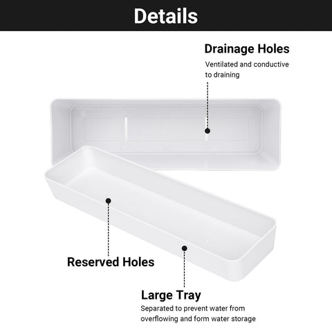 GREANER durable plastic planter resisting scratches and wear