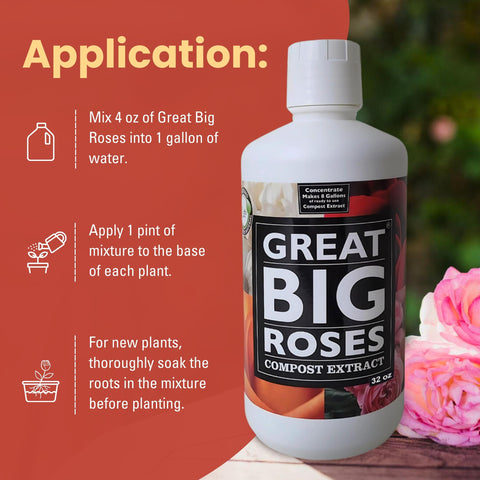 Great Big Plants Organic Input Material label signals eco-friendly feeding.