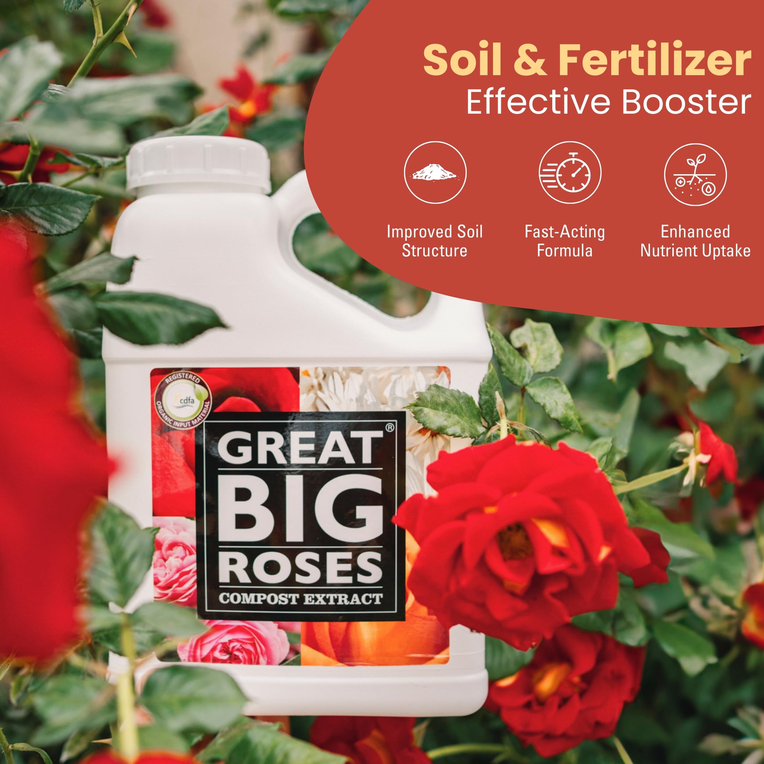 Great Big Plants root-zone delivery activates nutrients at the base of the plant.