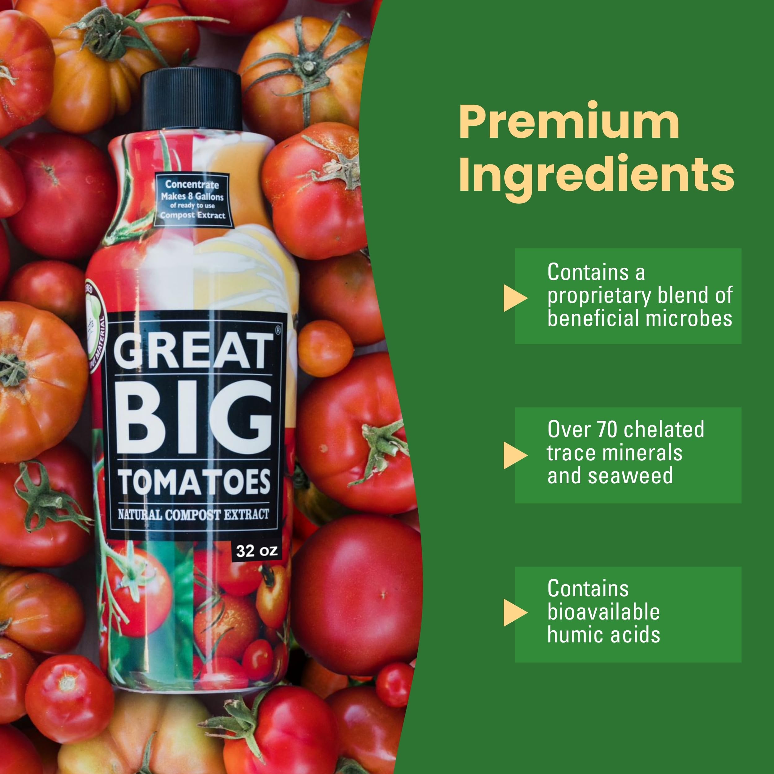 USDA organic input material approval for Great Big Tomatoes booster
